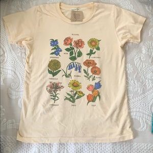 Urban Outfitter Future State Flower Chart Tee